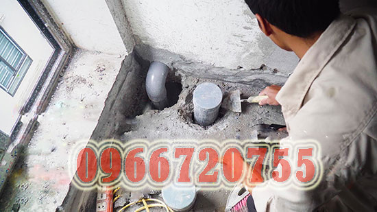 chống thấm cổ ống tại hà đông