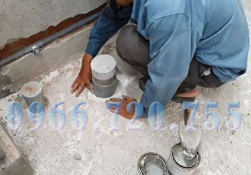 chống thấm cổ ống tại hoàng mai